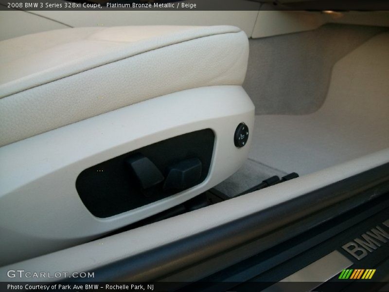 Platinum Bronze Metallic / Beige 2008 BMW 3 Series 328xi Coupe