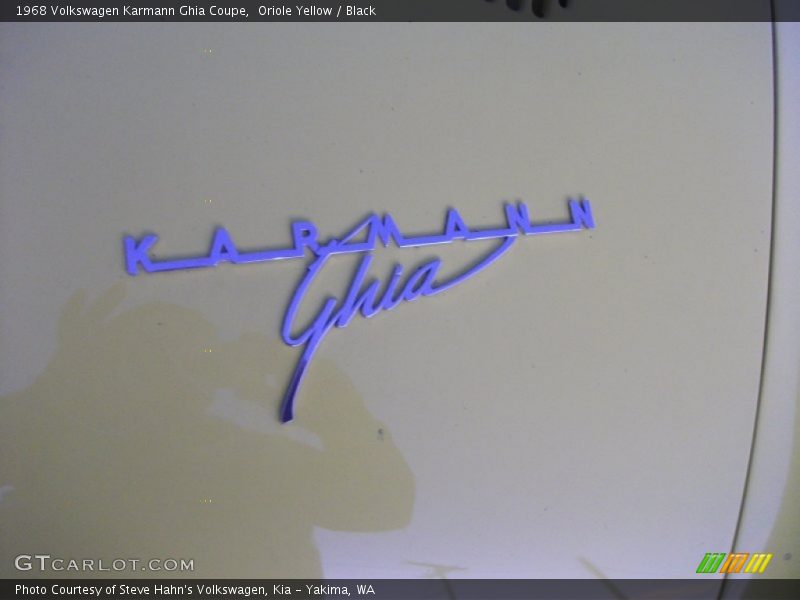  1968 Karmann Ghia Coupe Logo