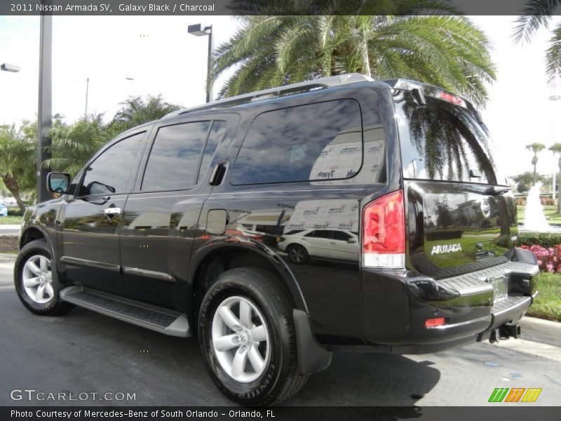 Galaxy Black / Charcoal 2011 Nissan Armada SV