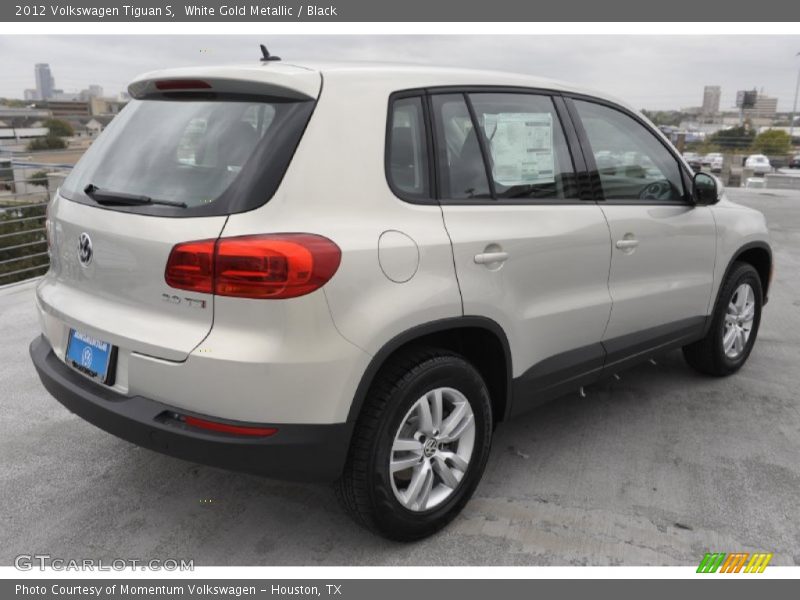  2012 Tiguan S White Gold Metallic