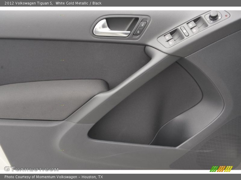 White Gold Metallic / Black 2012 Volkswagen Tiguan S