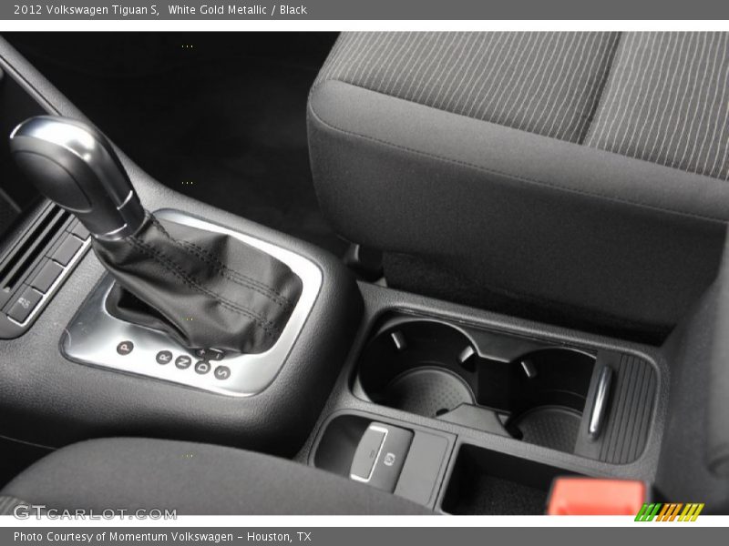 White Gold Metallic / Black 2012 Volkswagen Tiguan S