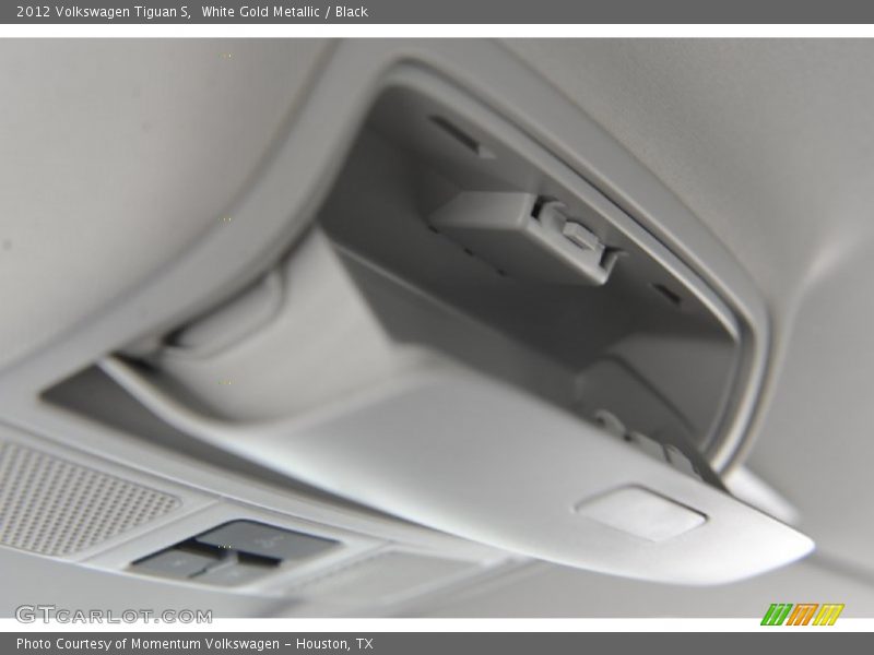 White Gold Metallic / Black 2012 Volkswagen Tiguan S