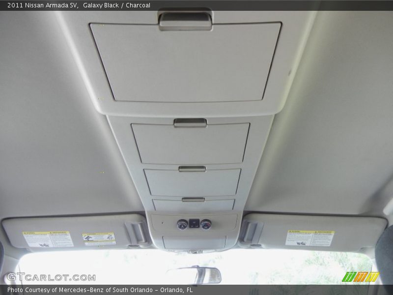 Galaxy Black / Charcoal 2011 Nissan Armada SV
