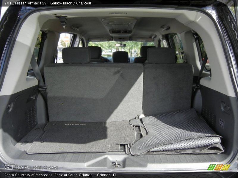 Galaxy Black / Charcoal 2011 Nissan Armada SV