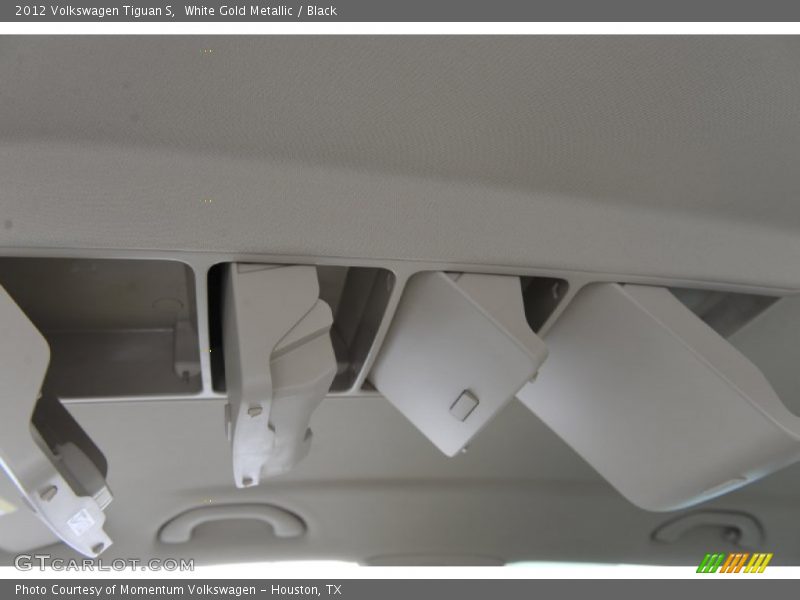 White Gold Metallic / Black 2012 Volkswagen Tiguan S