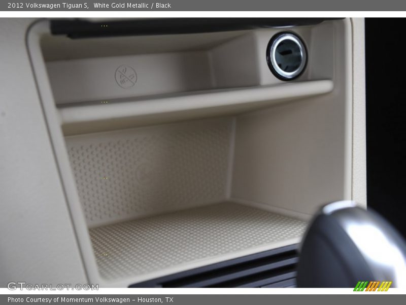 White Gold Metallic / Black 2012 Volkswagen Tiguan S