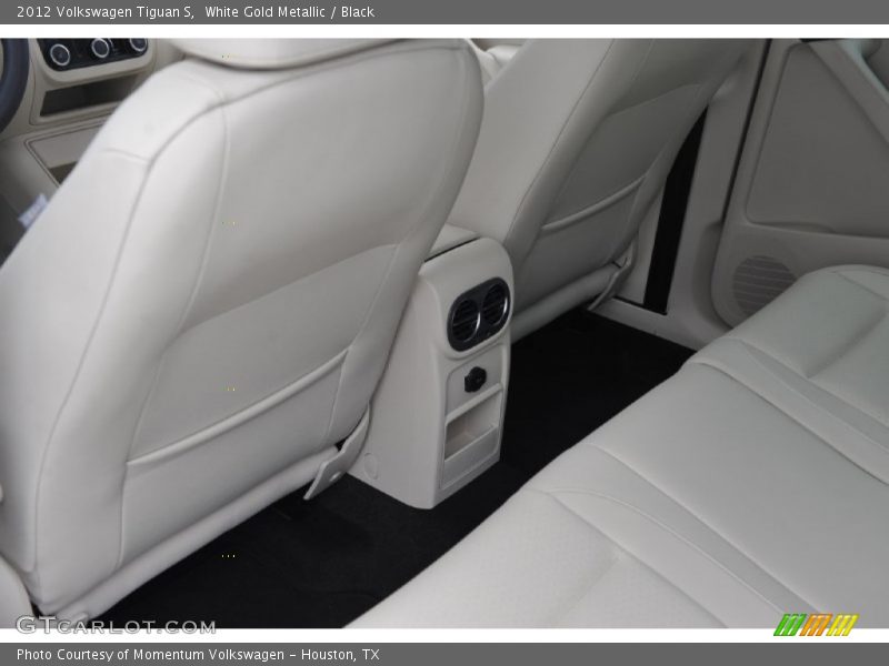 White Gold Metallic / Black 2012 Volkswagen Tiguan S