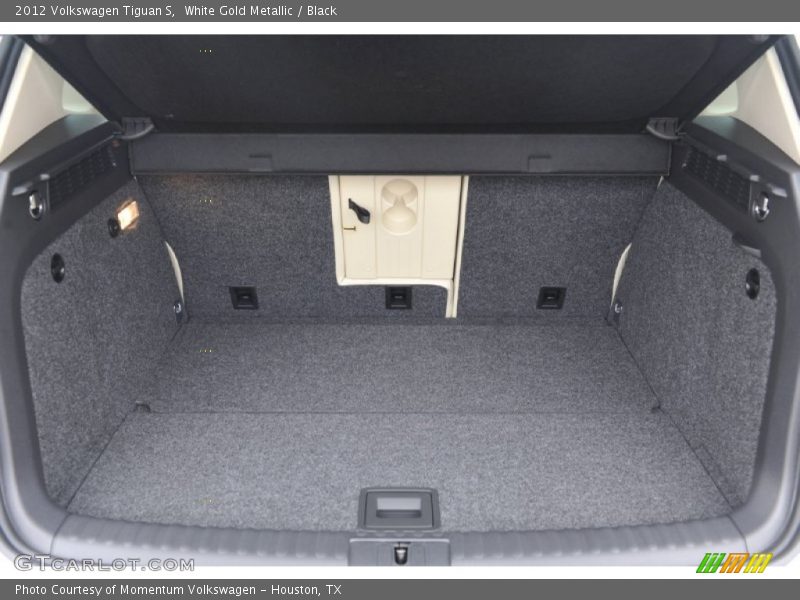 White Gold Metallic / Black 2012 Volkswagen Tiguan S