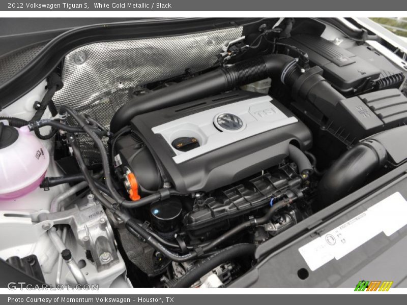 White Gold Metallic / Black 2012 Volkswagen Tiguan S
