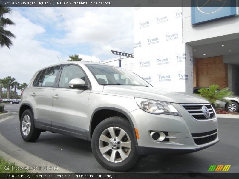 Reflex Silver Metallic / Charcoal 2009 Volkswagen Tiguan SE