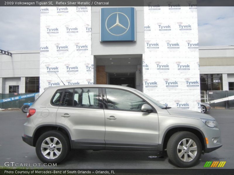 Reflex Silver Metallic / Charcoal 2009 Volkswagen Tiguan SE