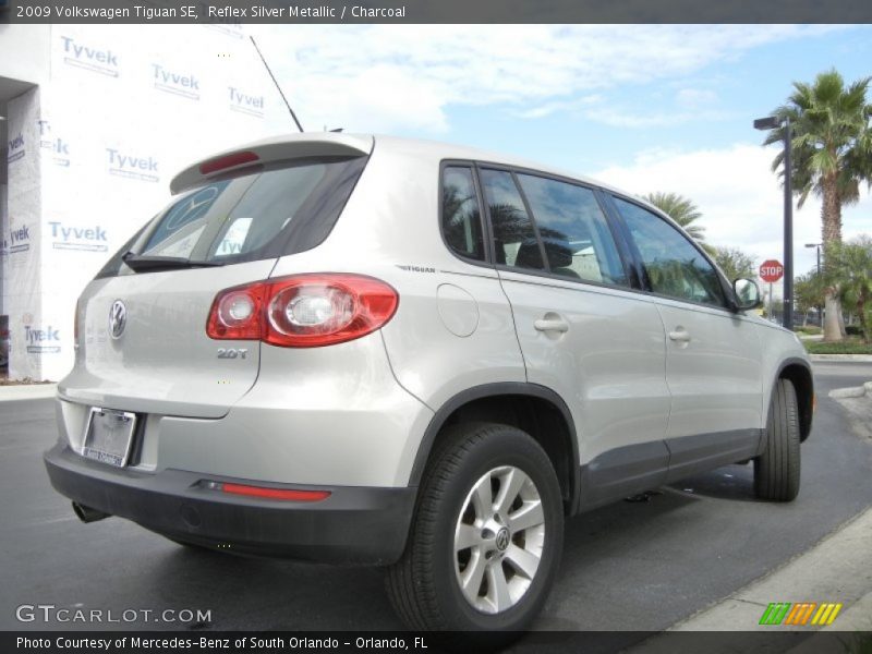 Reflex Silver Metallic / Charcoal 2009 Volkswagen Tiguan SE