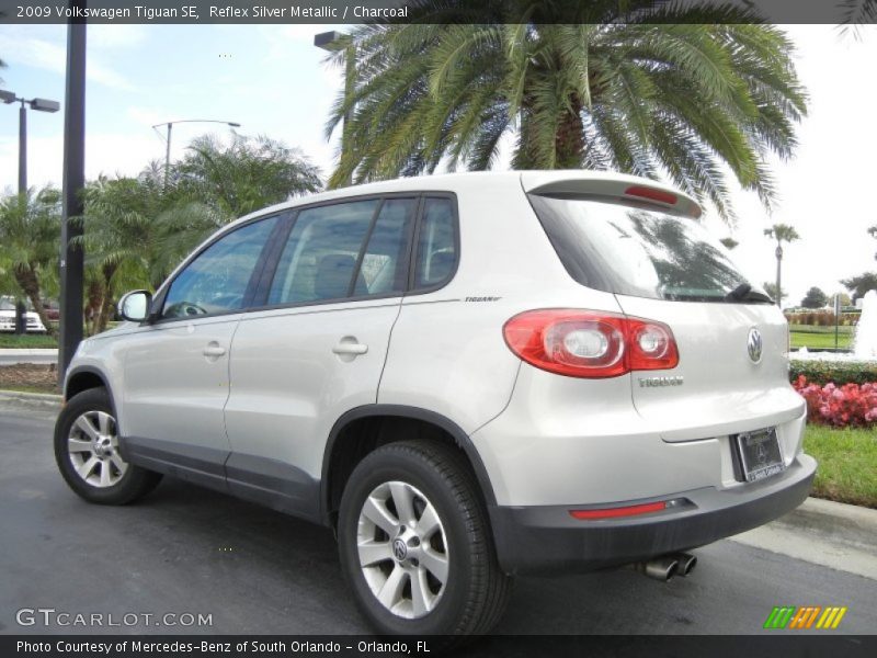 Reflex Silver Metallic / Charcoal 2009 Volkswagen Tiguan SE