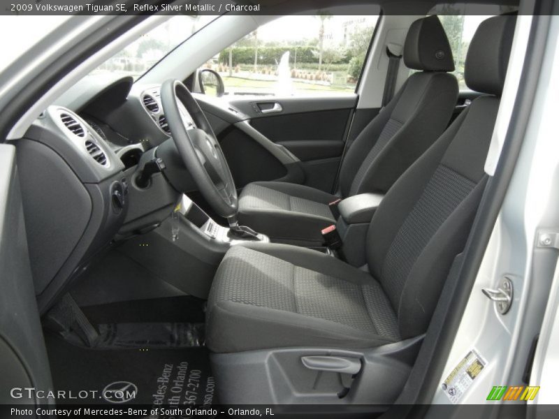 Reflex Silver Metallic / Charcoal 2009 Volkswagen Tiguan SE