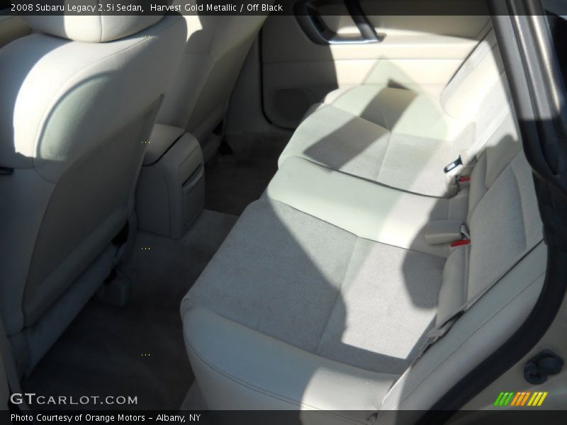 Harvest Gold Metallic / Off Black 2008 Subaru Legacy 2.5i Sedan