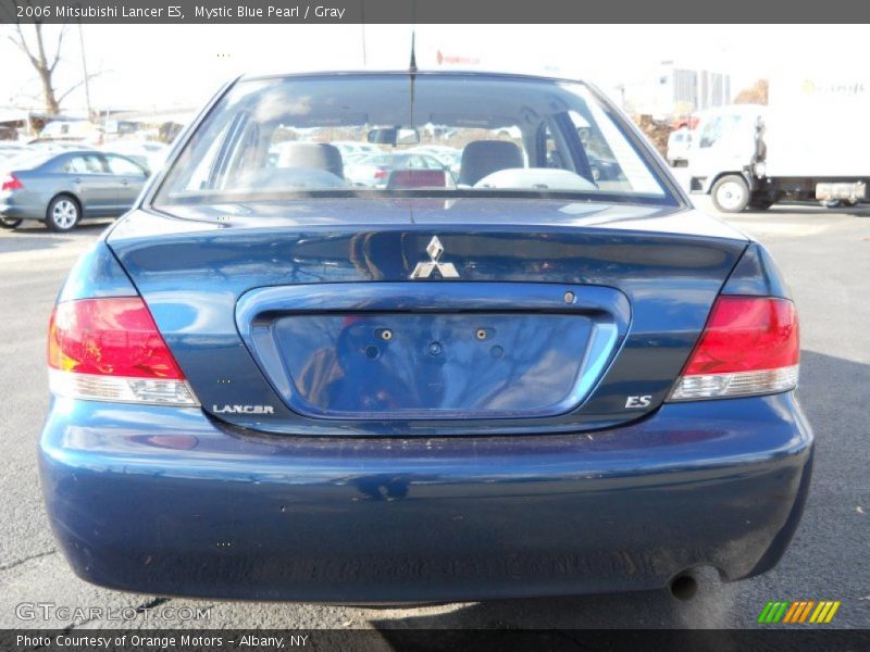 Mystic Blue Pearl / Gray 2006 Mitsubishi Lancer ES