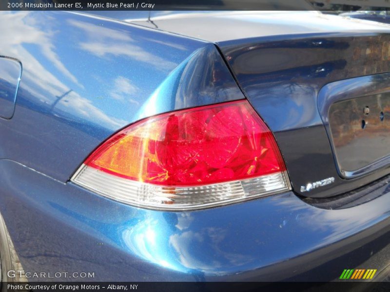 Mystic Blue Pearl / Gray 2006 Mitsubishi Lancer ES