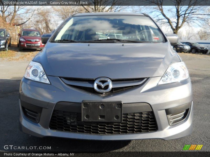 Galaxy Gray Mica / Black 2009 Mazda MAZDA5 Sport
