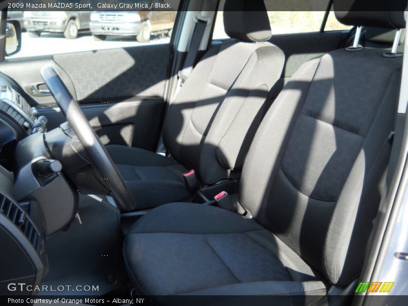 Galaxy Gray Mica / Black 2009 Mazda MAZDA5 Sport