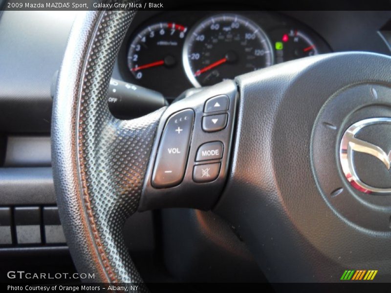 Galaxy Gray Mica / Black 2009 Mazda MAZDA5 Sport