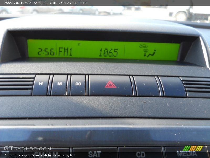 Galaxy Gray Mica / Black 2009 Mazda MAZDA5 Sport