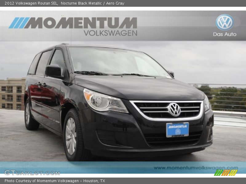 Nocturne Black Metallic / Aero Gray 2012 Volkswagen Routan SEL
