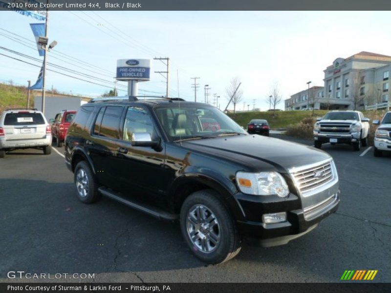 Black / Black 2010 Ford Explorer Limited 4x4