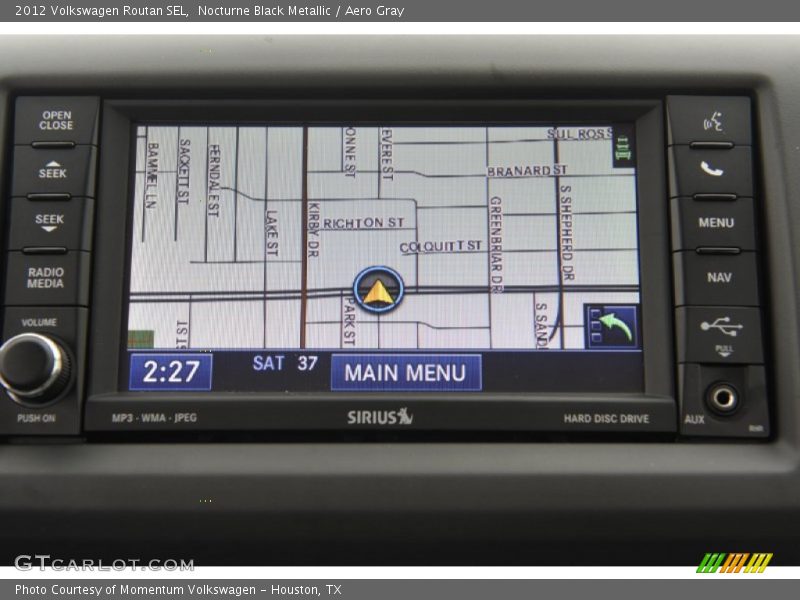 Nocturne Black Metallic / Aero Gray 2012 Volkswagen Routan SEL