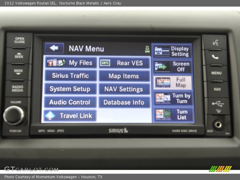Nocturne Black Metallic / Aero Gray 2012 Volkswagen Routan SEL