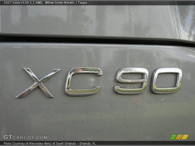 Willow Green Metallic / Taupe 2007 Volvo XC90 3.2 AWD