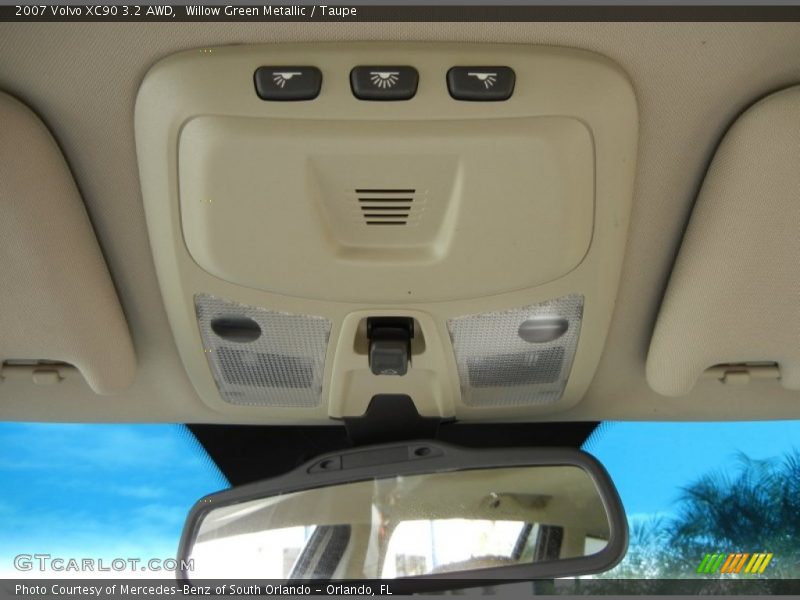 Willow Green Metallic / Taupe 2007 Volvo XC90 3.2 AWD