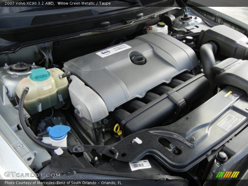 Willow Green Metallic / Taupe 2007 Volvo XC90 3.2 AWD