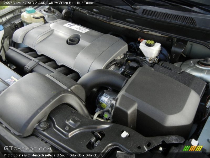 Willow Green Metallic / Taupe 2007 Volvo XC90 3.2 AWD