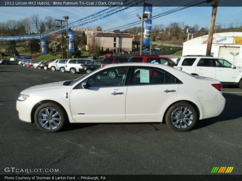  2011 MKZ Hybrid White Platinum Tri-Coat