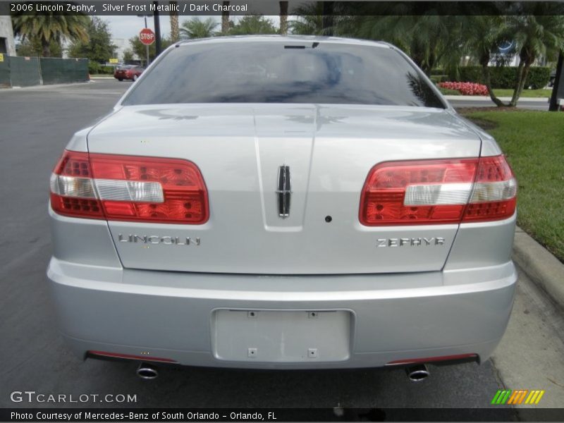 Silver Frost Metallic / Dark Charcoal 2006 Lincoln Zephyr