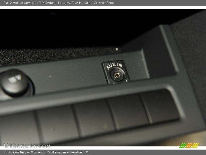 Tempest Blue Metallic / Cornsilk Beige 2012 Volkswagen Jetta TDI Sedan
