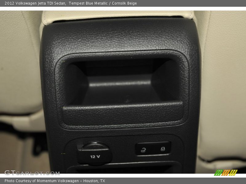 Tempest Blue Metallic / Cornsilk Beige 2012 Volkswagen Jetta TDI Sedan