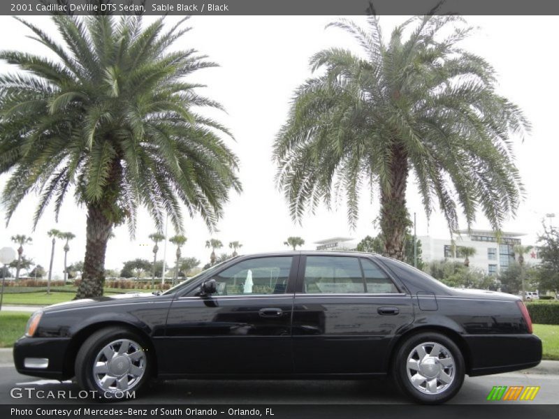  2001 DeVille DTS Sedan Sable Black