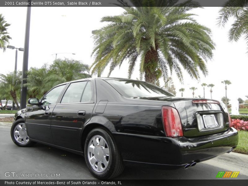  2001 DeVille DTS Sedan Sable Black