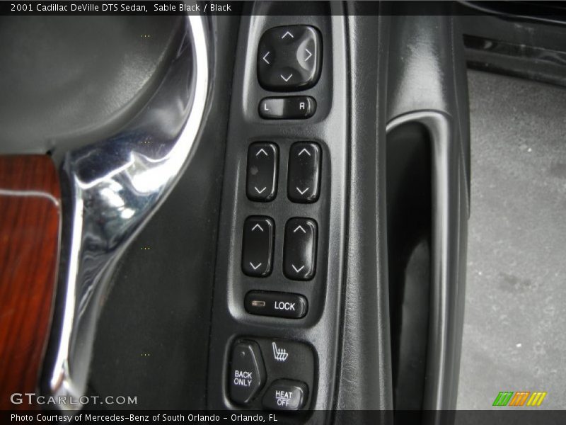 Controls of 2001 DeVille DTS Sedan