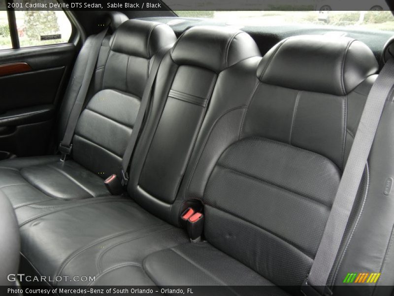  2001 DeVille DTS Sedan Black Interior