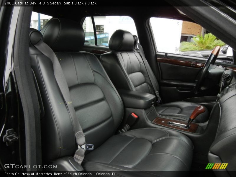  2001 DeVille DTS Sedan Black Interior