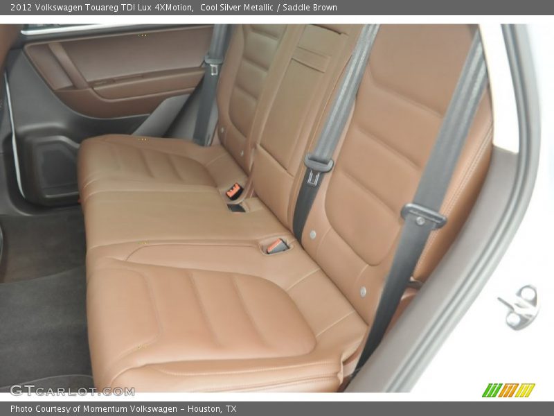  2012 Touareg TDI Lux 4XMotion Saddle Brown Interior