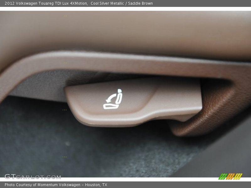 Cool Silver Metallic / Saddle Brown 2012 Volkswagen Touareg TDI Lux 4XMotion
