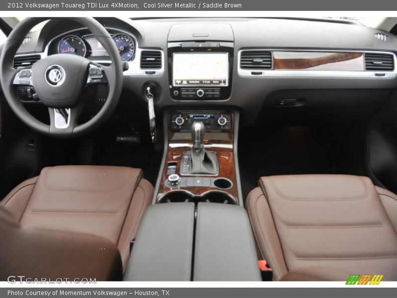 Dashboard of 2012 Touareg TDI Lux 4XMotion