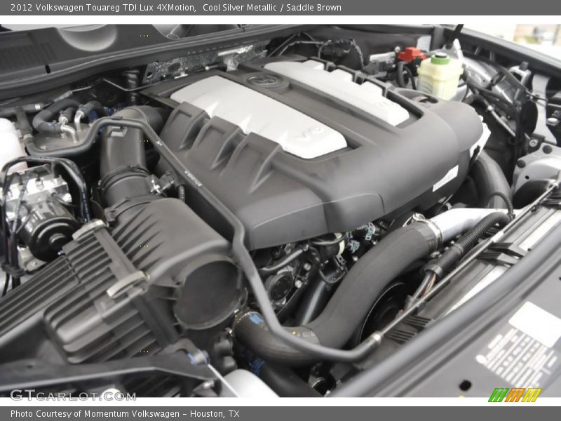  2012 Touareg TDI Lux 4XMotion Engine - 3.0 Liter TDI DOHC 24-Valve VVT Turbo-Diesel V6