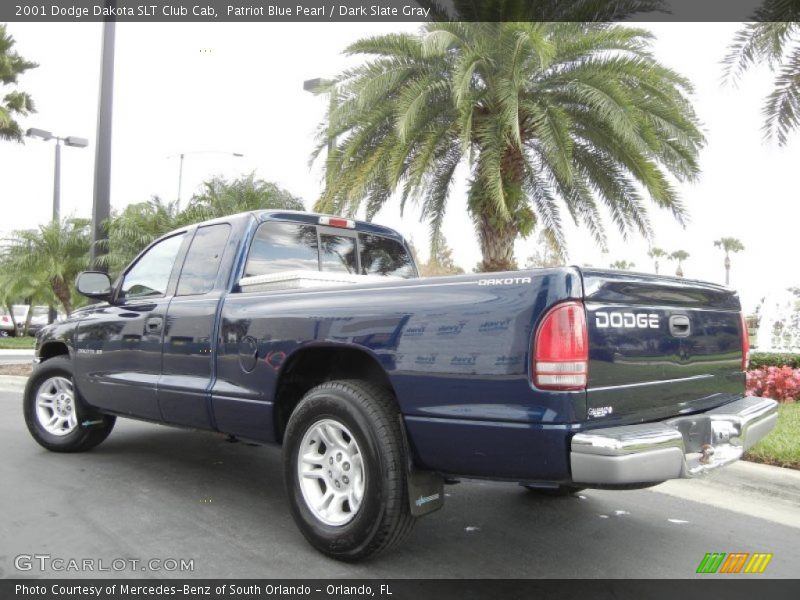  2001 Dakota SLT Club Cab Patriot Blue Pearl