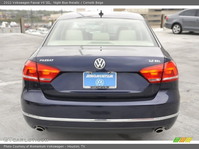 Night Blue Metallic / Cornsilk Beige 2012 Volkswagen Passat V6 SEL