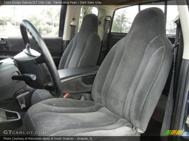  2001 Dakota SLT Club Cab Dark Slate Gray Interior